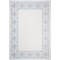 Safavieh 9 x 12 ft. Bermuda 800 Power-Loomed Rectangle Rug Ivory & Light Blue BMU815B-9 - alternate 1